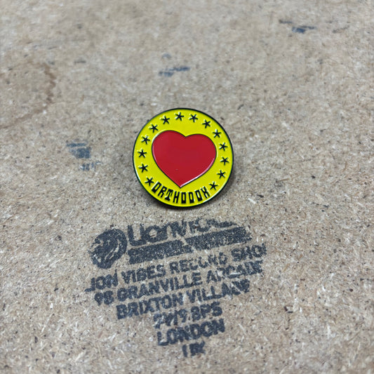 Orthodox Heart Enamel Pin
