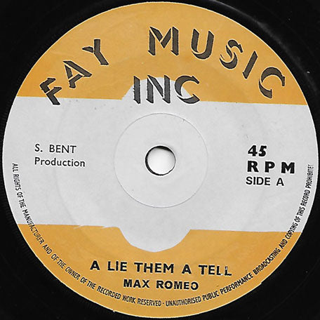 A Lie Them A tell / Ver