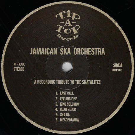 A Recording Tribute To The Skatalites