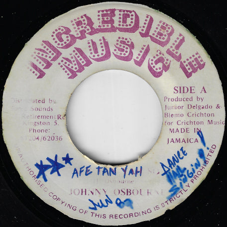 Afe Tan Yah So / Ver