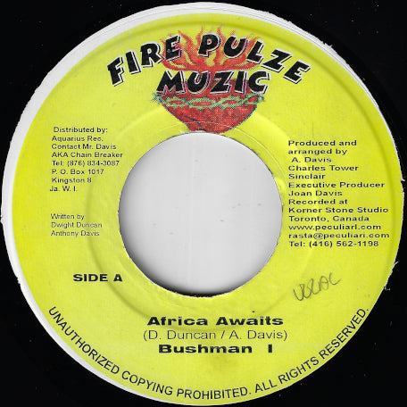 Africa Awaits / Scattered And Battered