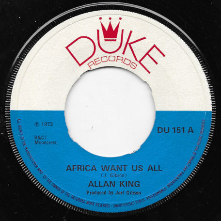 Africa Want Us All / Liberation