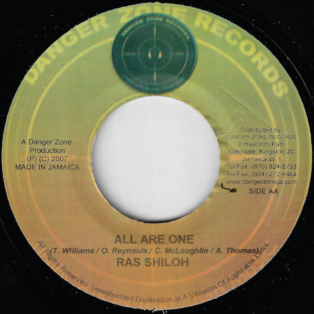 All Are One / Cant Get Enough