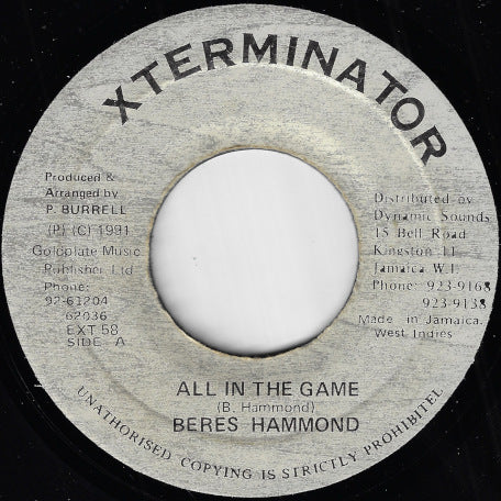 All In The Game / Ver