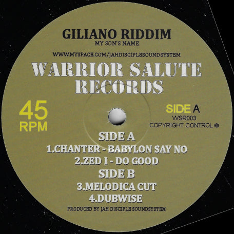 Babylon Say No / Do Good / Melodica Cut / Dubwise