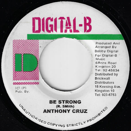 Be Strong / Sax Ver
