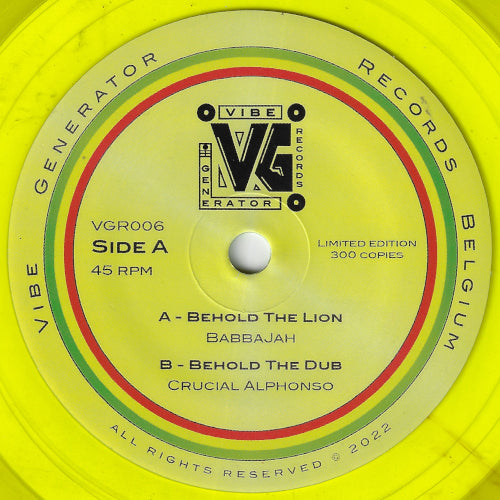 Behold The Lion / Behold The Dub