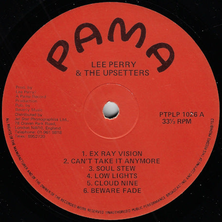 The Best Of Lee Perry And The Upsetters Vol 2