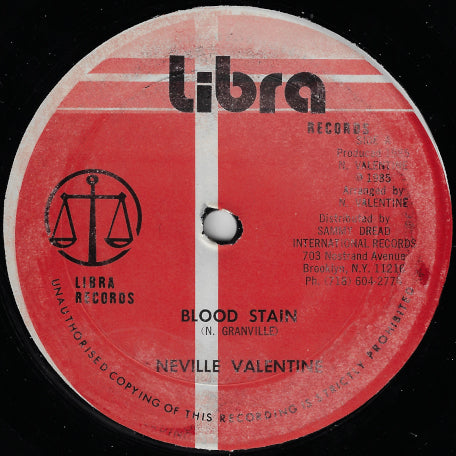 Blood Stain / Dub / Jah Free The Sling Ting / Dub