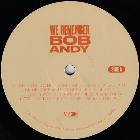 We Remember Bob Andy