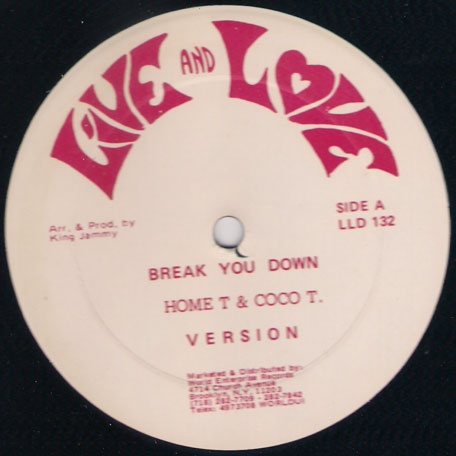 Break You Down / Cant Hurry Love