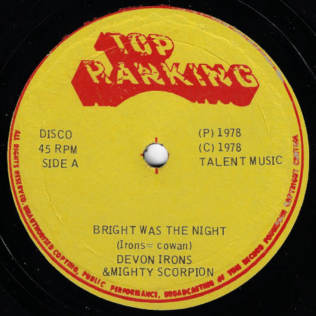 Bright Was The Night / Dubwise