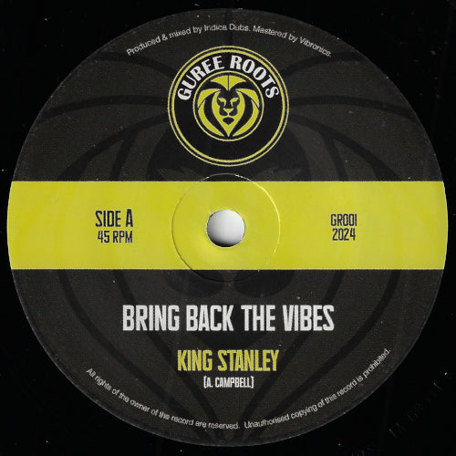 Bring Back The Vibes / Bring Back The Dub