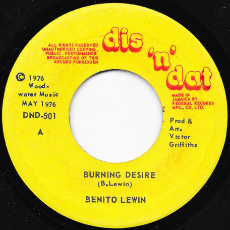 Burning Desire / Burning Ver