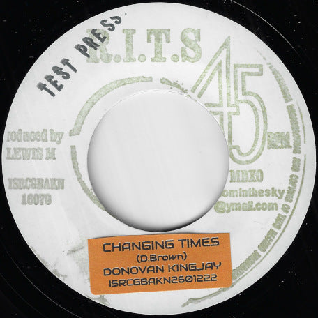 TEST PRESS Changing Times / Ver