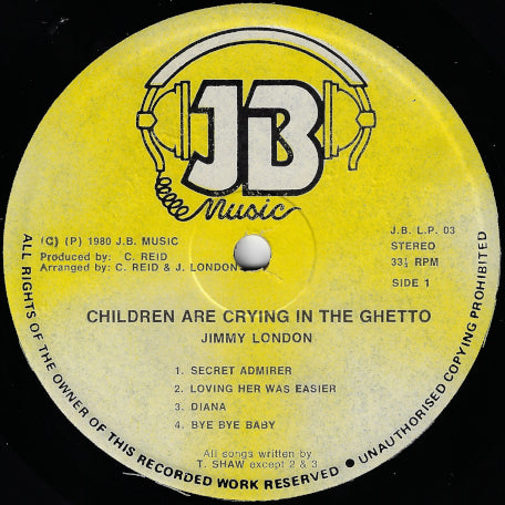 Children Are Crying In The Ghetto