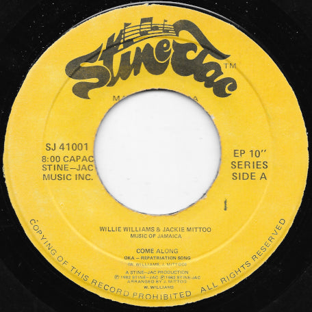 Come Along / Repatriation Song Dub