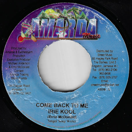 Come Back To Me / Ver