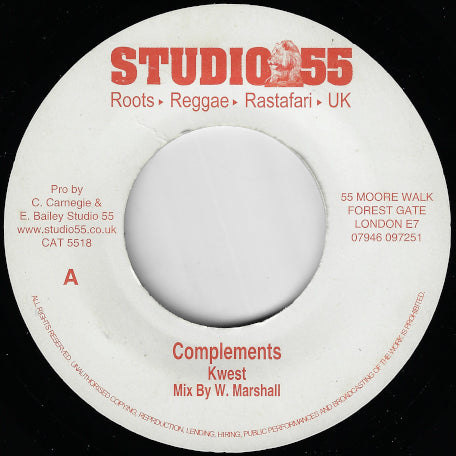Complements / Complements Dub