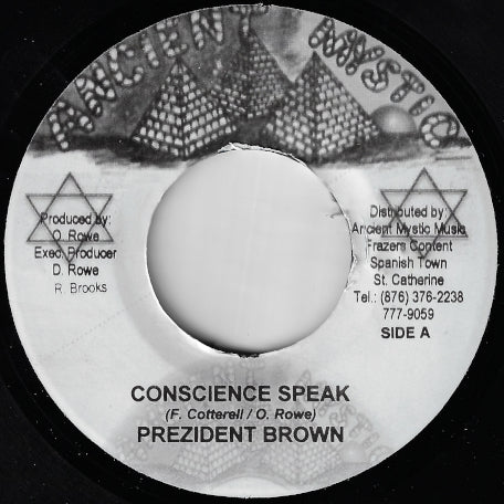 Conscience Speak / Hitman Riddim
