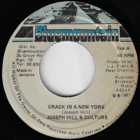Crack In A New York / Crack In A Dub York