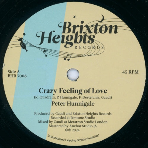 Crazy Feeling Of Love / Caruggi Jazz Ver