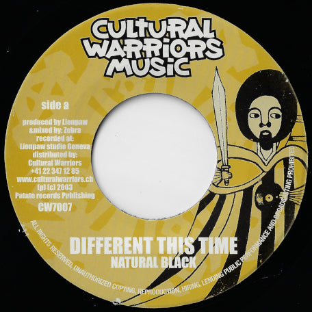 Different This Time / Battlefield Ver