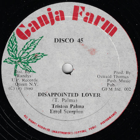 Disappointed Lover / Disappointed Dubber