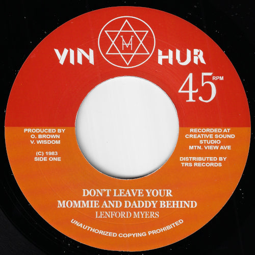 Don't Leave Your Mommie And Daddy Behind / Ver