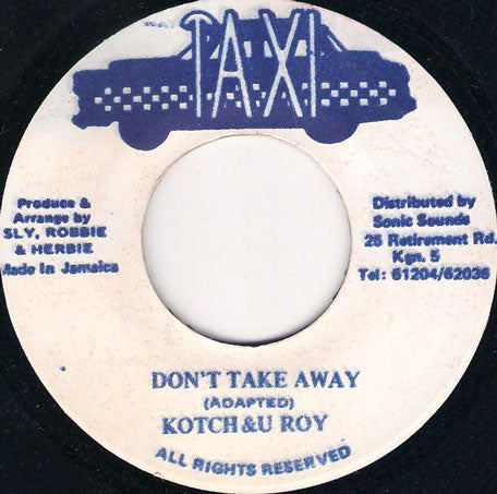 Dont Take Away