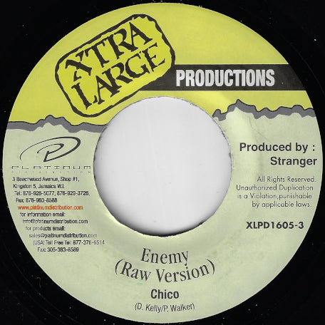 Enemy (Raw Version) / Enemy (Radio Edit)