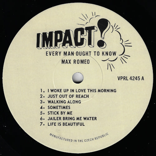 RSD EXCLUSIVE Every Man Ought To Know