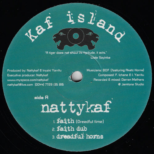 Faith (Dreadful Time) / Faith Dub / Dreadful Horns / Rasta Calling / Calling Dub
