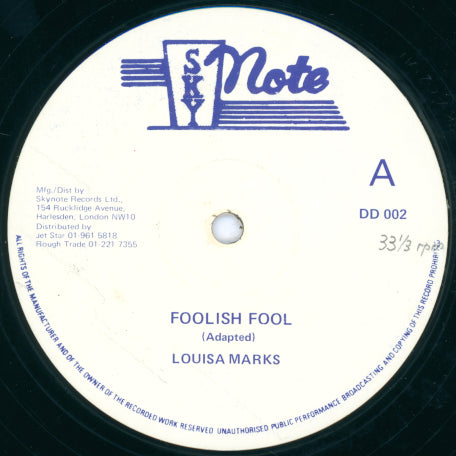 Foolish Fool / Ver
