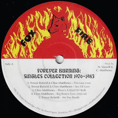 FOREVER BURNING Singles Collection 1976 - 1983