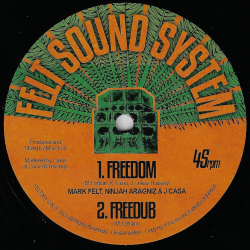 Freedom / Dub Ver / Mind In The Mountains / Dub In The City