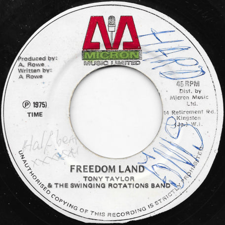 Freedom Land / Ver