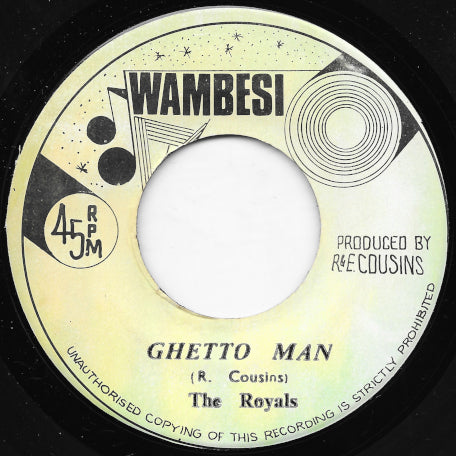 Ghetto Man / Oongaan