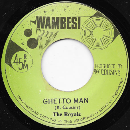 Ghetto Man / Oongang