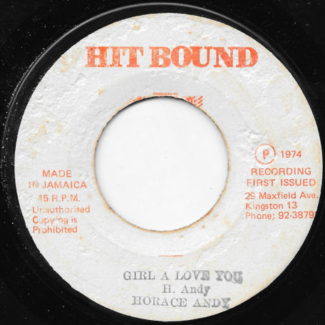 Girl A Love You / Ver