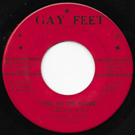 Give Me The Right / Tonight
