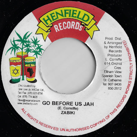 Go Before Us Jah / Babatunde Ver