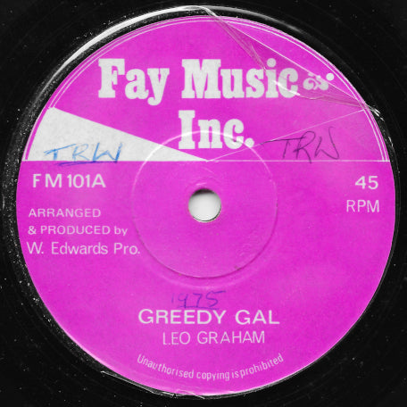 Greedy Gal / Greedy Dub