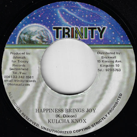 Happiness Brings Joy / Warrior Dub