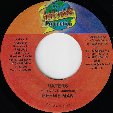 Haters / Mad Instrument Riddim