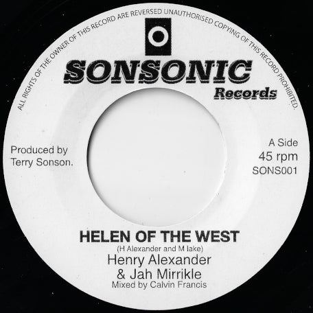 Helen Of The West / Dub