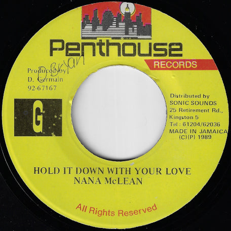 Hold It Down With Your Love / Ver