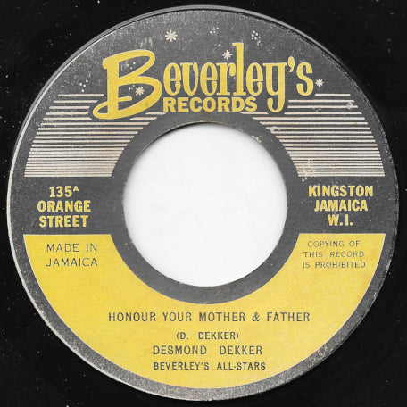 Honour Your Mother And Father / Madgie