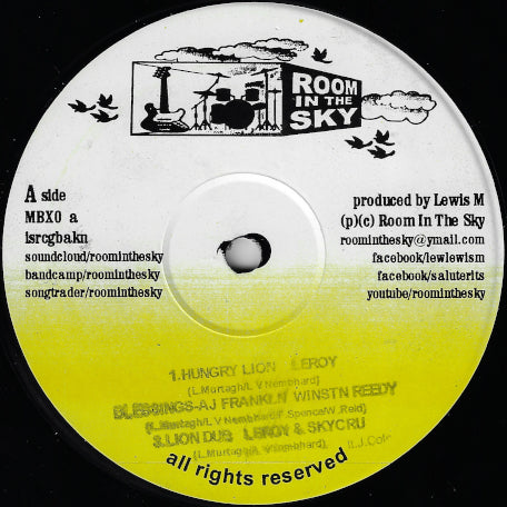 Hungry Lion / Blessings / Lion Dub / Arise / Working / Arise Dub