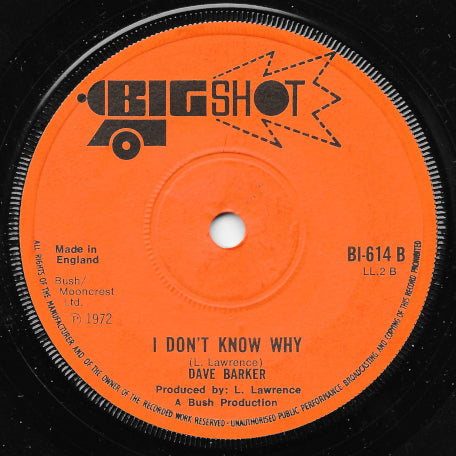 Are You Sure / I Don't Know Why